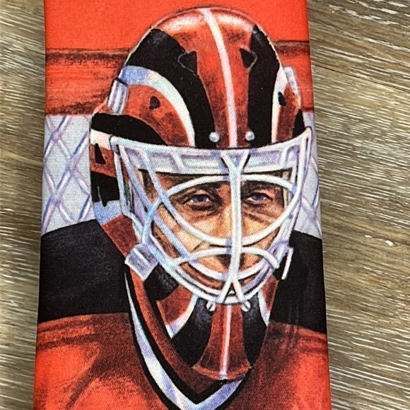 New Jersey Devils Original Ralph Marlin Tie Made in the USA 1992 - Picture 3 of 13